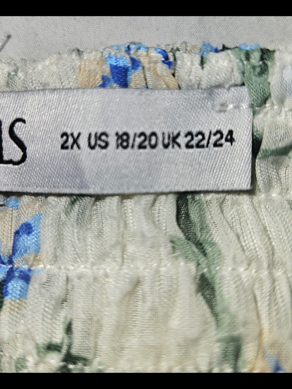 Rebdolls Floral Ruffle Maxi Dress β Size 2X β Boho Cottagecore β EUC - Picture 8 of 10